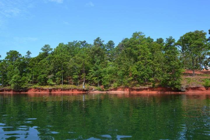 gorgeous lake martin waterfront lot