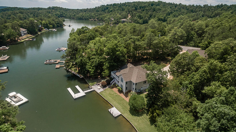 waterfront home long leaf ridge lake martin