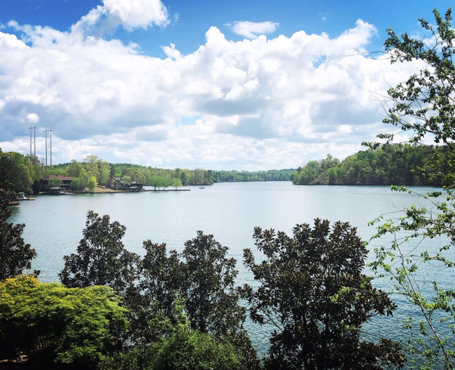 lake martin view