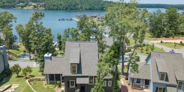 aerial view 62 loft circle the village lake martin