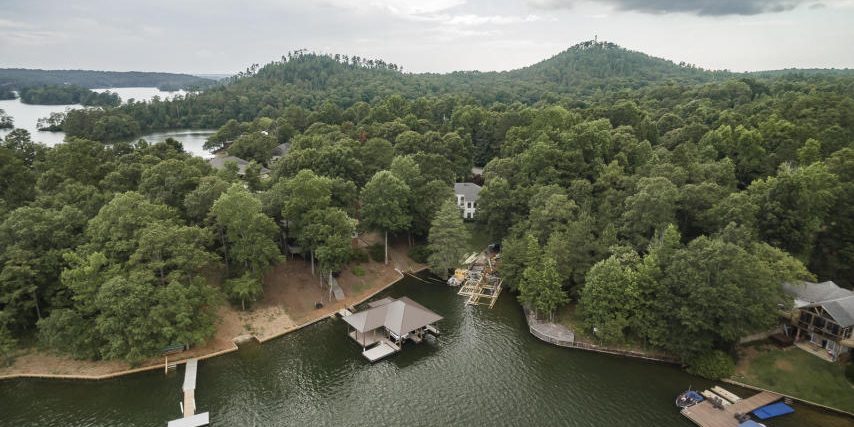 smith mountain waterfront lot lake martin