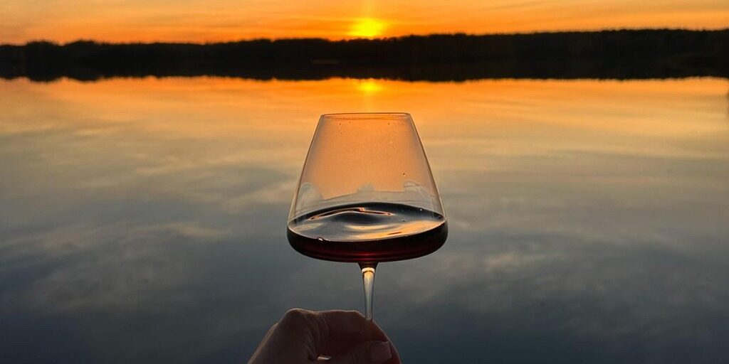 Wine At The Lake