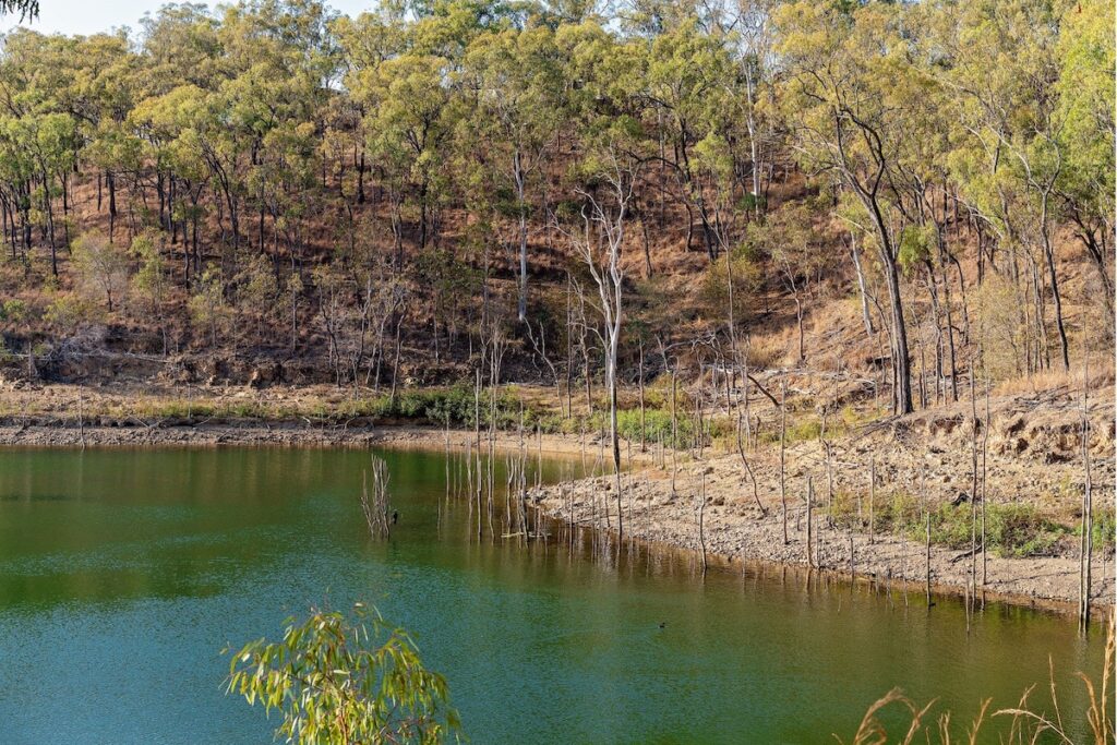 Lower lake water levels