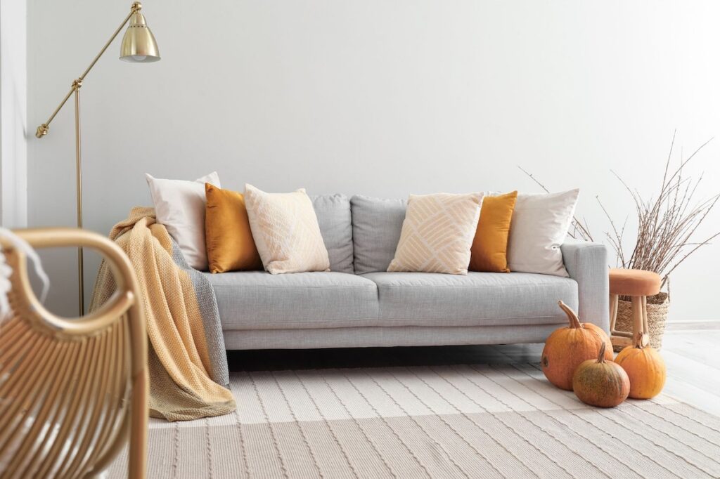 Fall living room decorations