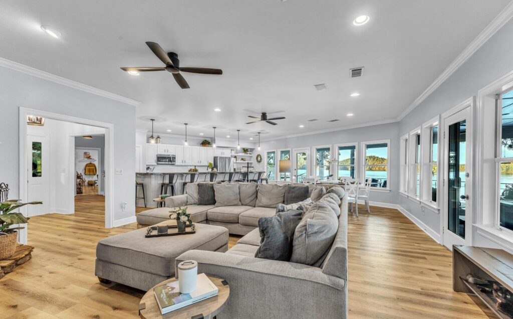 Falcon Road open floor plan
