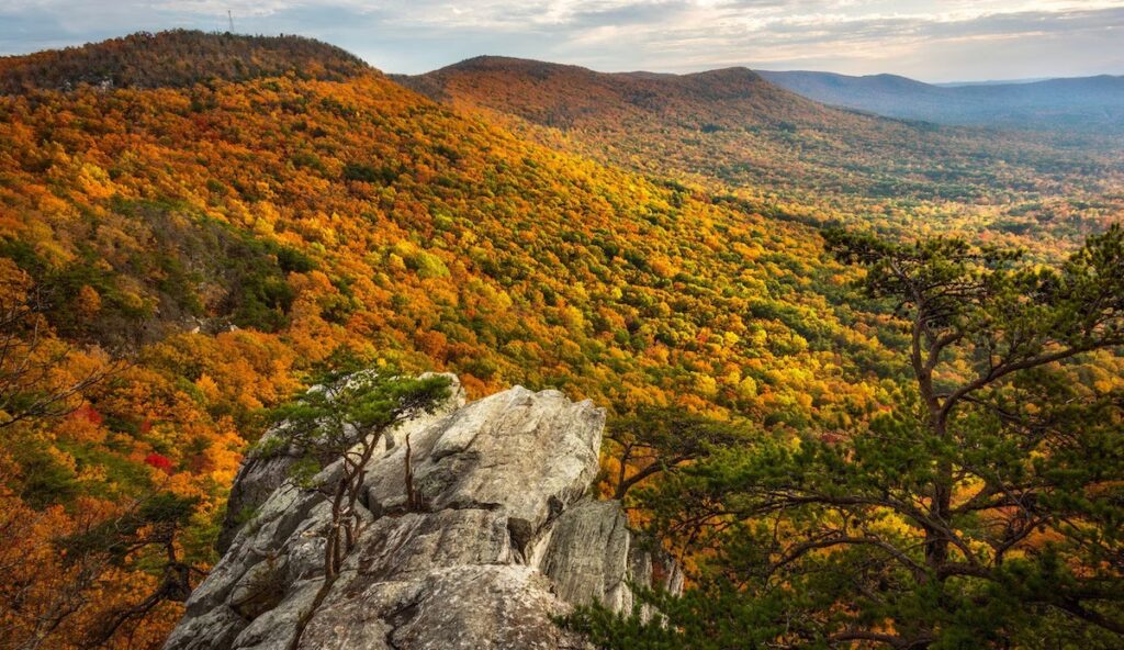 Cheaha State Park in Alabama