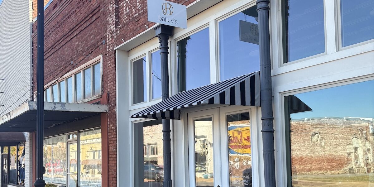 Baileys Storefront Bailey's storefront in Alexander City Alabama