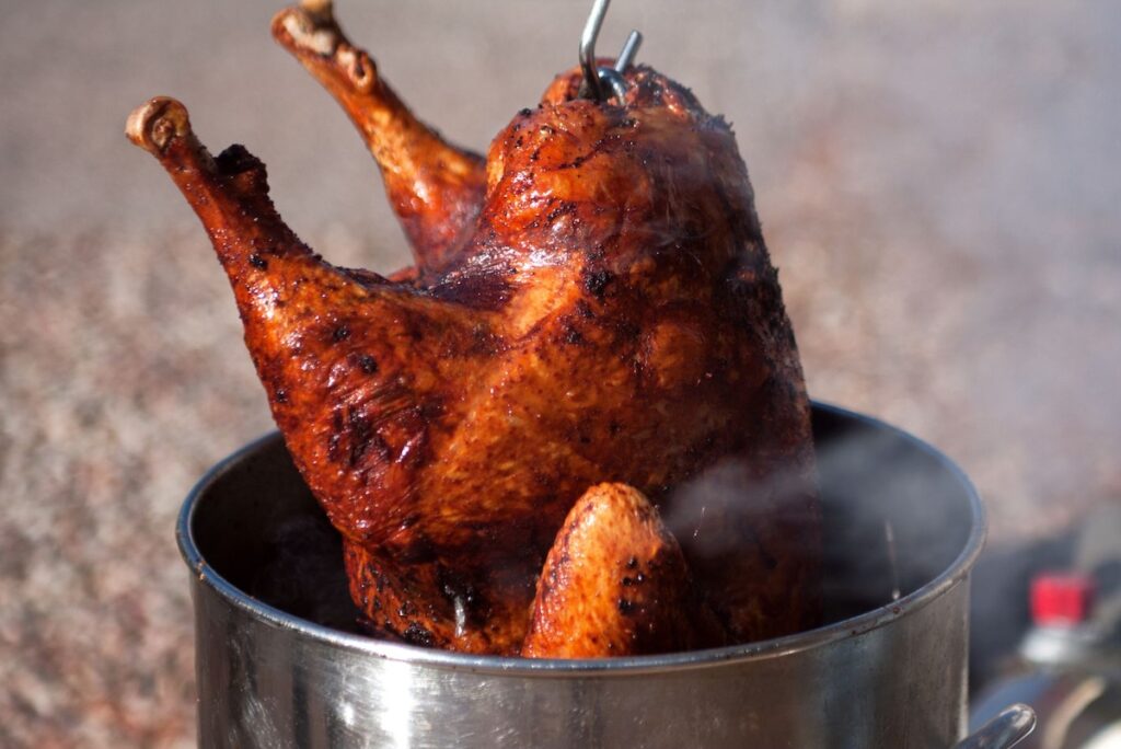 Deep fried turkey