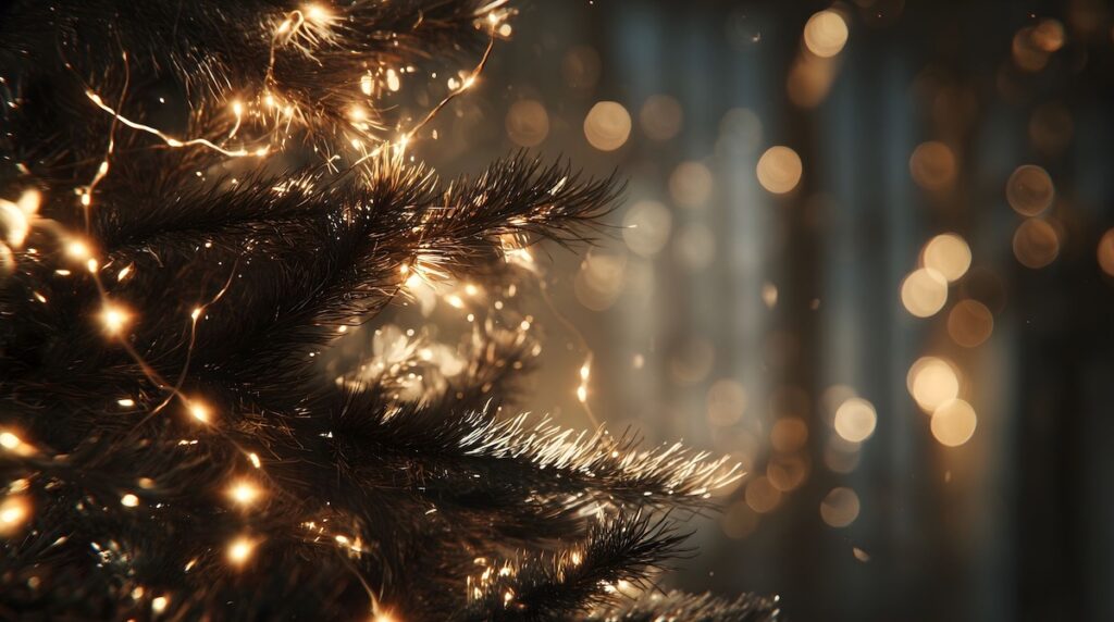 Lighted Christmas Tree