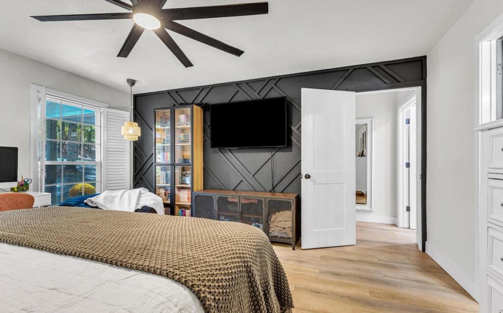 Master bedroom at 41 Greenview Terrace