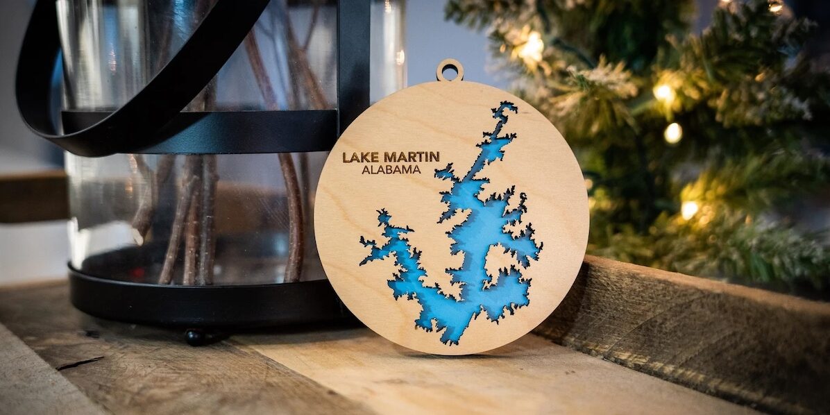Lake Martin Christmas Ornament