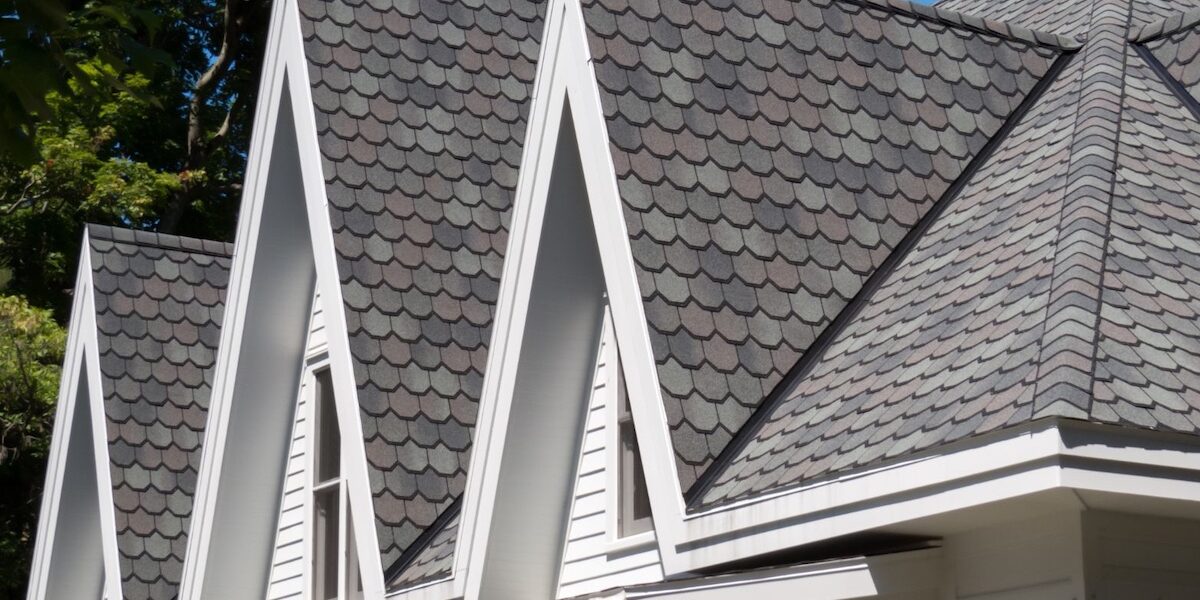 Home with attractive architectural roof