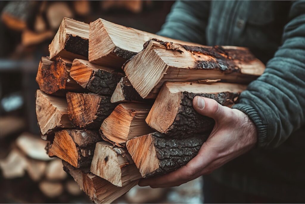 Poplar firewood