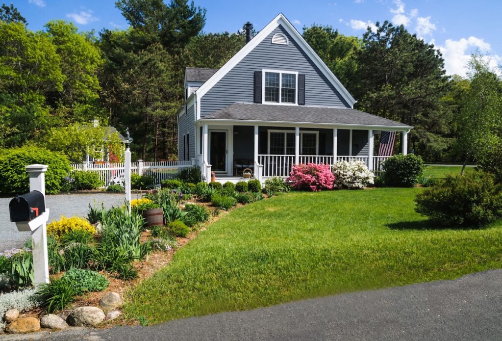 Home with curb appeal