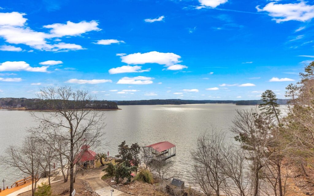 Lake view at 876 Ridge Road