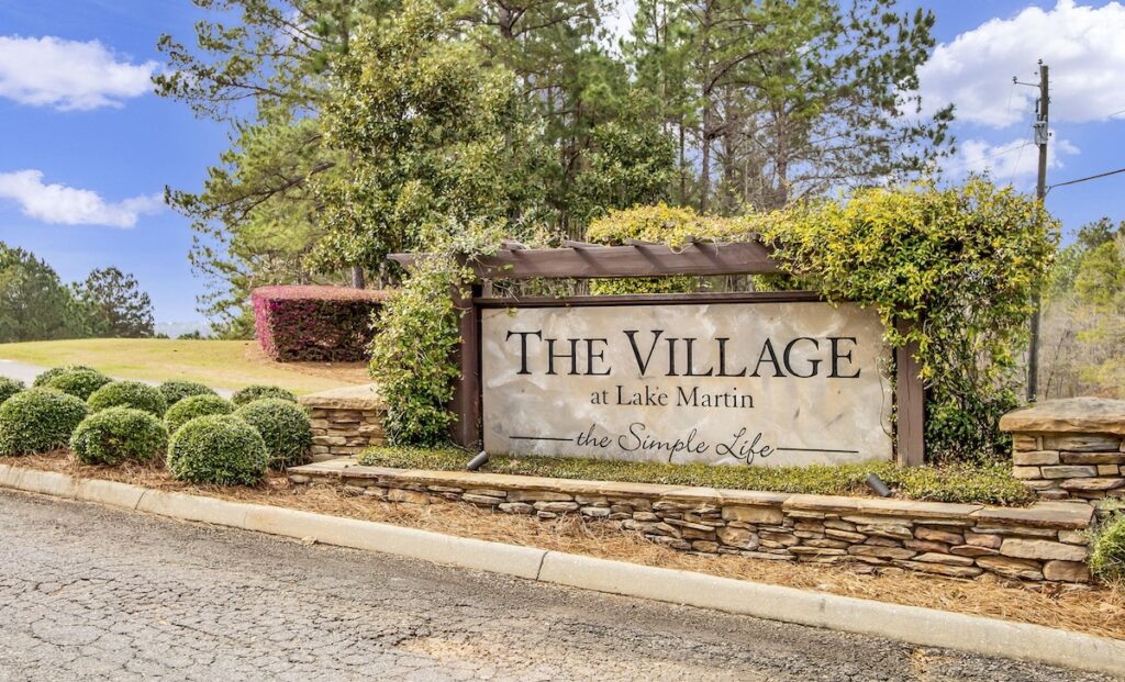 The Village at Lake Martin Entrance