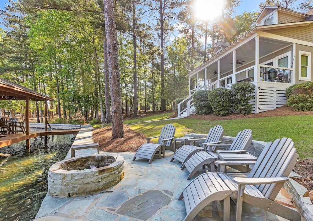 Fire pit area 23 Timberwood Drive