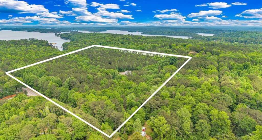 Lot map of 350 Castaway Island Road