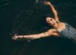 Woman swimming